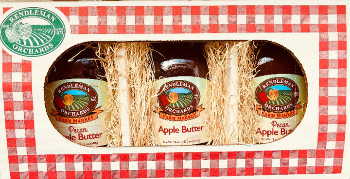 Custom Apple Butter 3 Jar Trio - INCLUDES FREE SHIPPING
