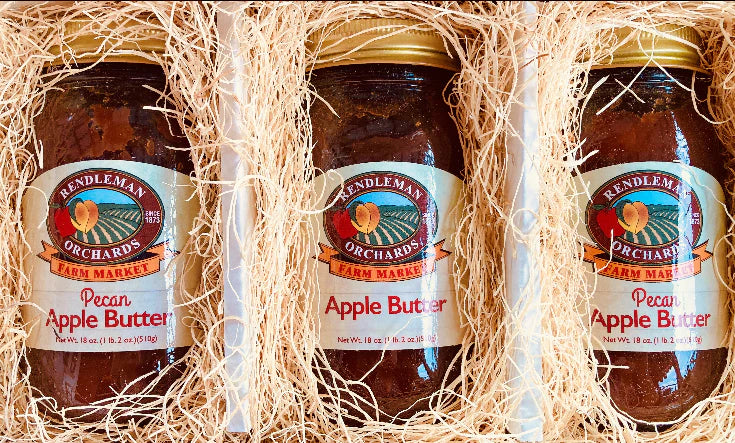 Custom Apple Butter 3 Jar Trio - INCLUDES FREE SHIPPING